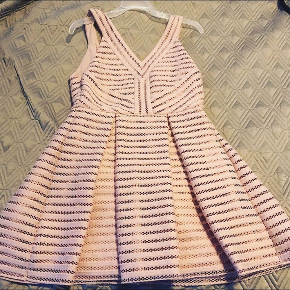 Pink cocktail dress